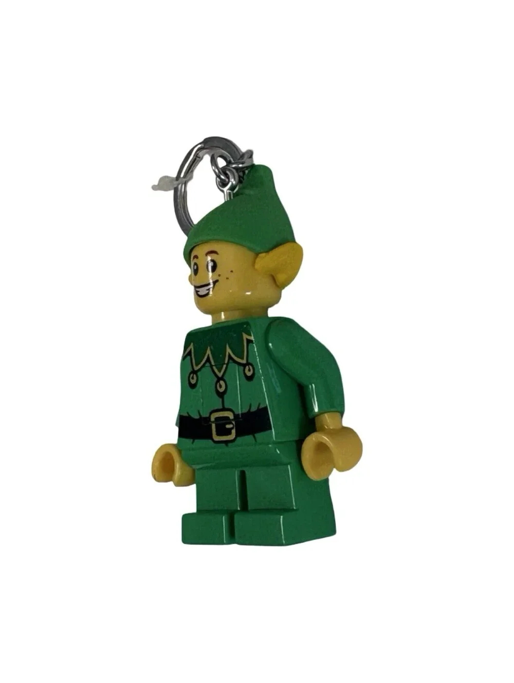 LEGO Christmas Elf Minifigure Key Chain Keychain